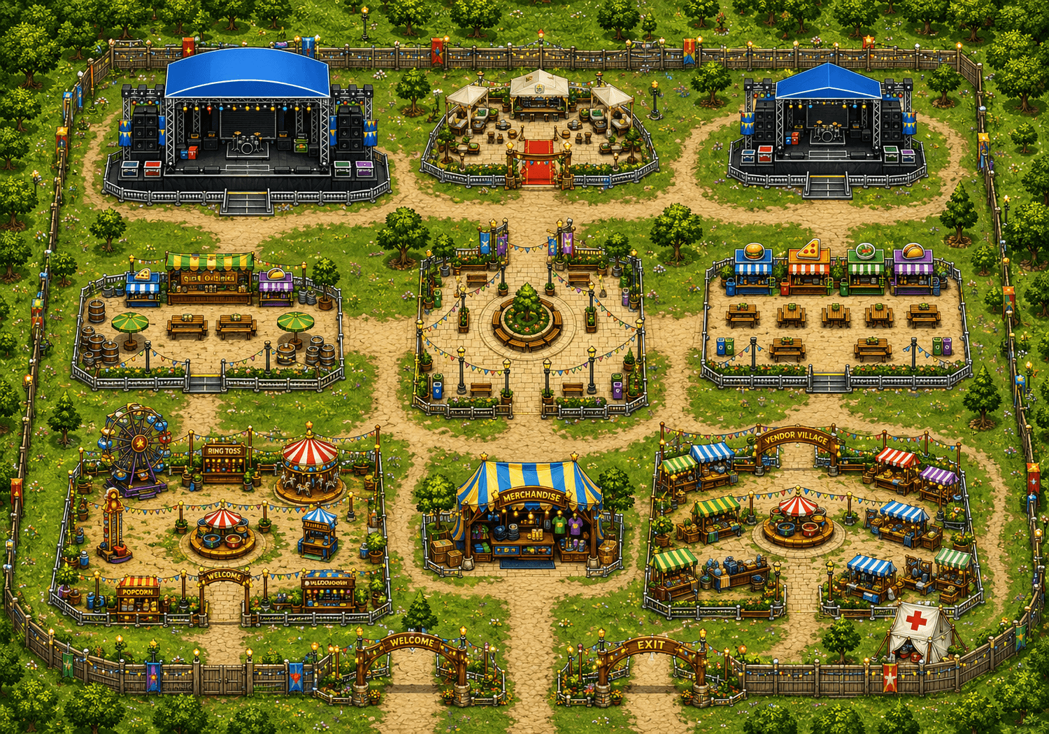 Festival map